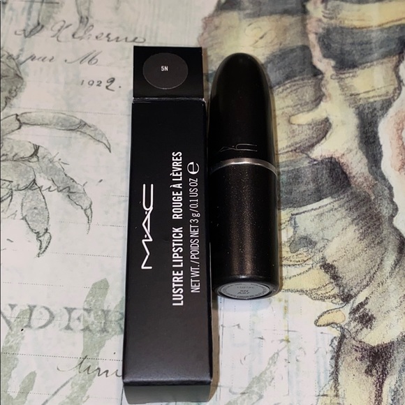 MAC COSMETICS BNIB 5N Lustre Lipstick Rare - Picture 4 of 5